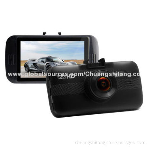 Driver recorder hd car dvr camera, 1080P/g-sensor support motion detection